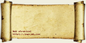 Isidora Škobić vizit kartica